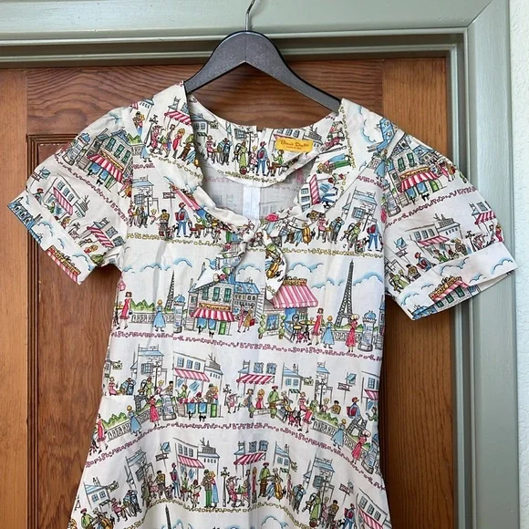 Rare Bernie Dexter made in the US swinging rockabilly dress Sweet 16 NWOT - Picture 3 of 10